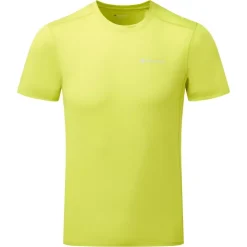 T-Shirts & Baselayers-Montane Mens Dart Lite T-Shirt - Citrus Spring