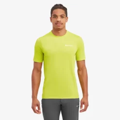 T-Shirts & Baselayers-Montane Mens Dart Lite T-Shirt - Citrus Spring