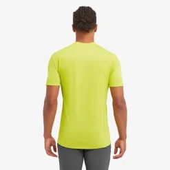 T-Shirts & Baselayers-Montane Mens Dart Lite T-Shirt - Citrus Spring