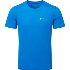 T-Shirts & Baselayers-Montane Mens Dart Lite T-Shirt - Electric Blue