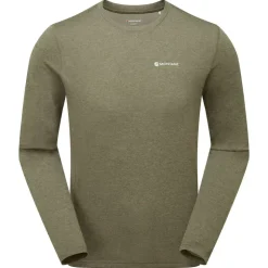 T-Shirts & Baselayers-Montane Mens Dart Long Sleeve T-Shirt - Caper