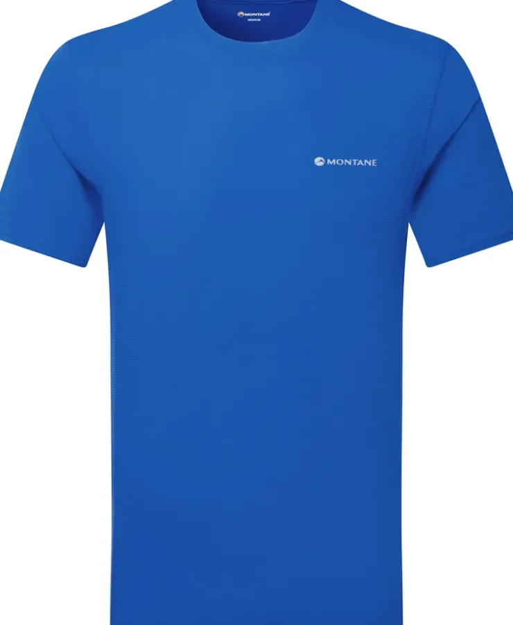 T-Shirts & Baselayers-Montane Mens Dart Nano T-Shirt - Neptune Blue