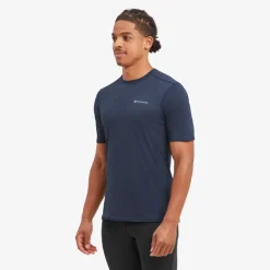 T-Shirts & Baselayers-Montane Mens Dart Nano T-Shirt - Eclipse Blue