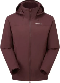 Waterproof Jackets-Montane Mens Duality Jacket - Dark Garnet