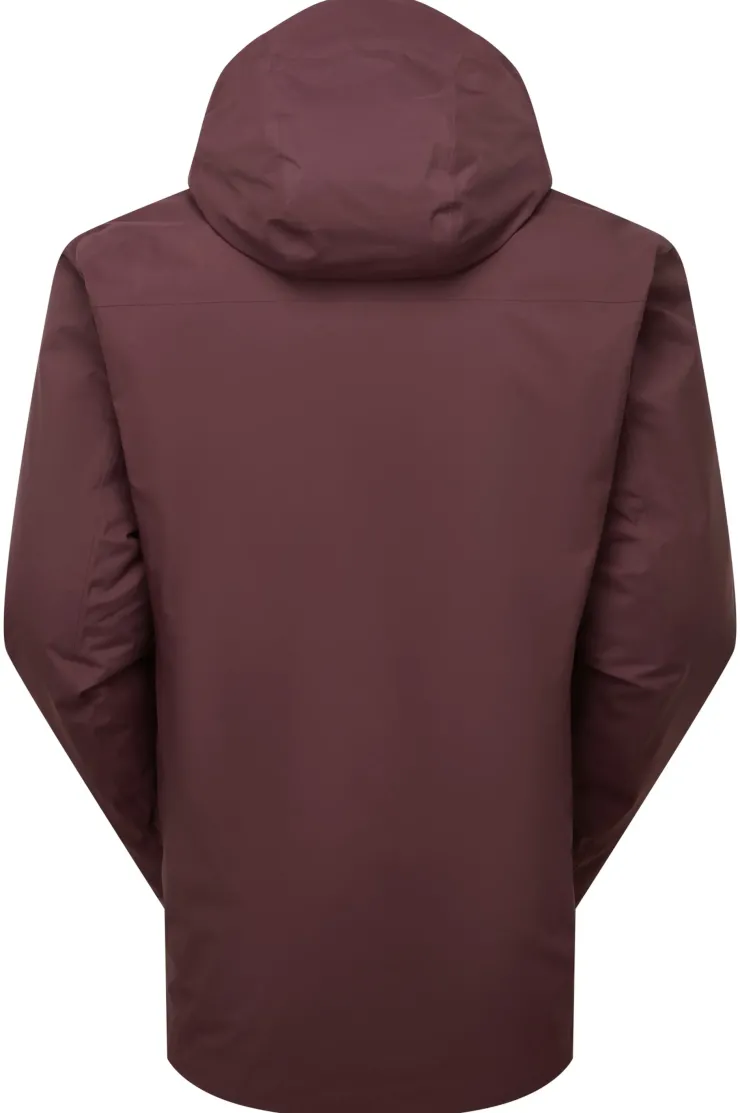 Waterproof Jackets-Montane Mens Duality Jacket - Dark Garnet