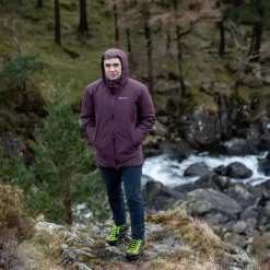 Waterproof Jackets-Montane Mens Duality Jacket - Dark Garnet