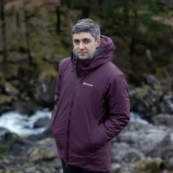 Waterproof Jackets-Montane Mens Duality Jacket - Dark Garnet