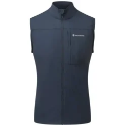 Vests & Gilets-Montane Mens Featherlite Gilet - Eclipse Blue