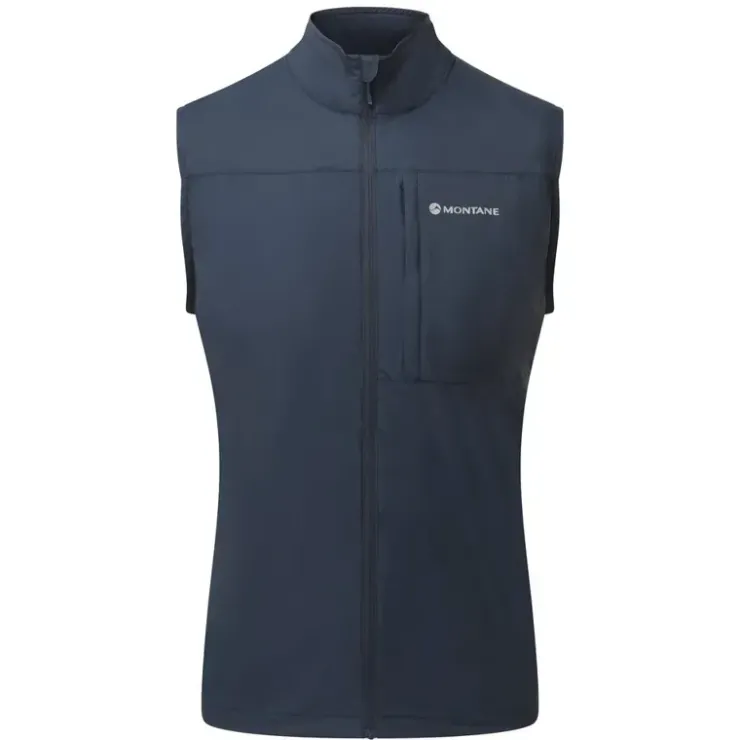 Vests & Gilets-Montane Mens Featherlite Gilet - Eclipse Blue