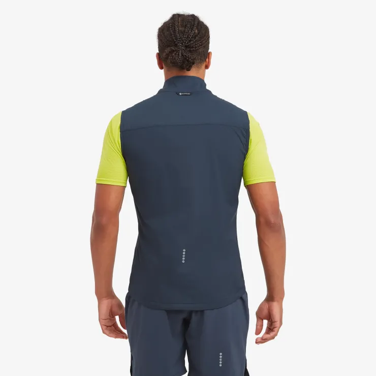 Vests & Gilets-Montane Mens Featherlite Gilet - Eclipse Blue