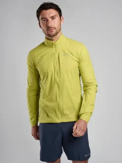 Windshirts-Montane Mens Featherlite Jacket - Citrus Spring