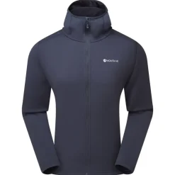 Fleece & Mid Layer-Montane Mens Fury Lite Hoodie - Eclipse Blue