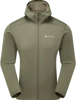 Fleece & Mid Layer-Montane Mens Fury Lite Hoodie - Caper
