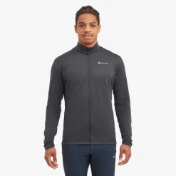 Fleece & Mid Layer-Montane Mens Fury Lite Jacket - Midnight Grey