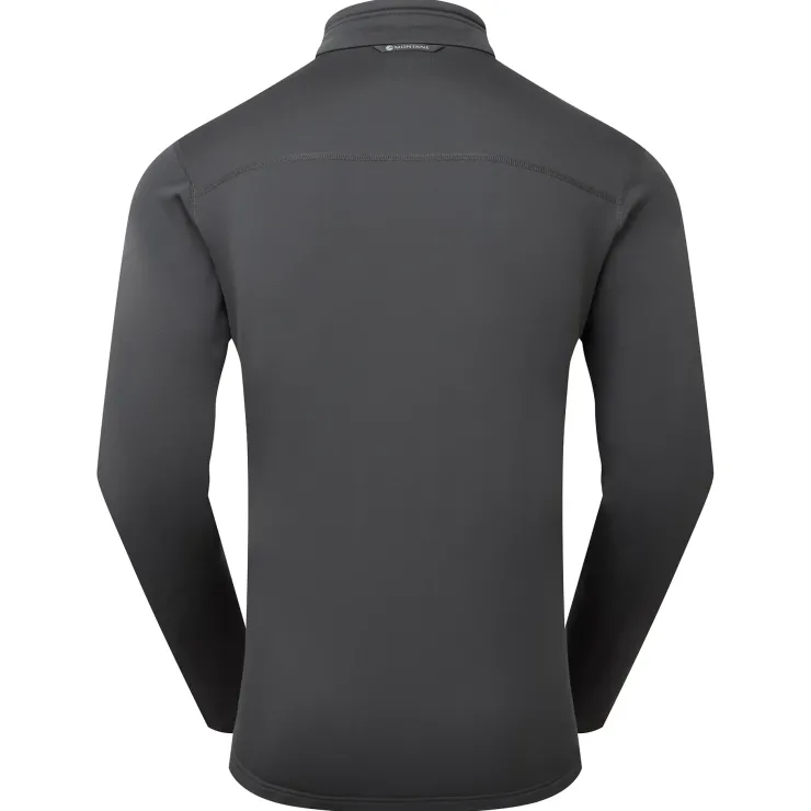 Fleece & Mid Layer-Montane Mens Fury Lite Pull-On - Midnight Grey