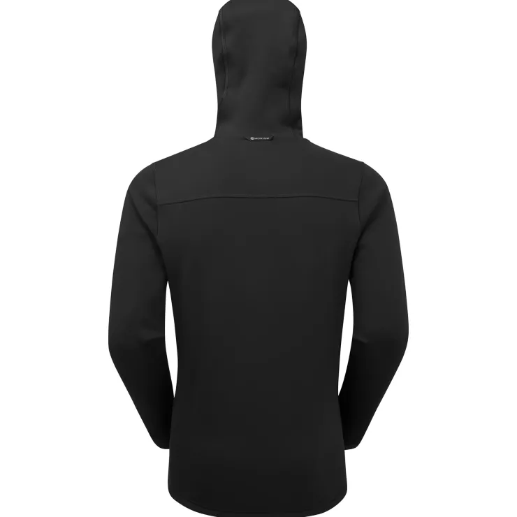Fleece & Mid Layer-Montane Mens Fury XT Hoodie - Black