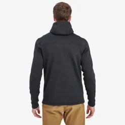 Fleece & Mid Layer-Montane Mens Fury XT Hoodie - Black