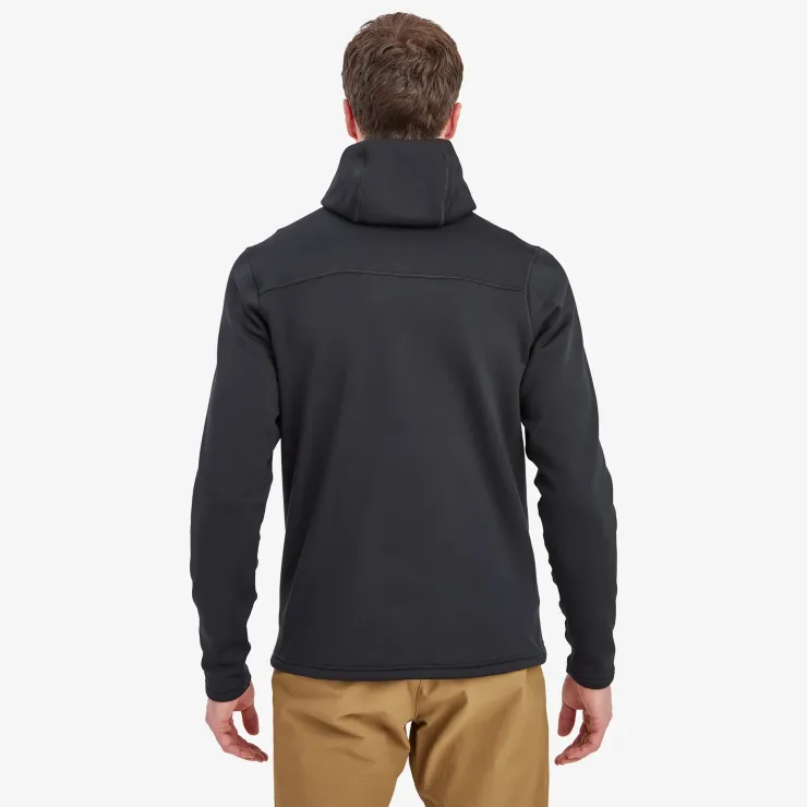 Fleece & Mid Layer-Montane Mens Fury XT Hoodie - Black