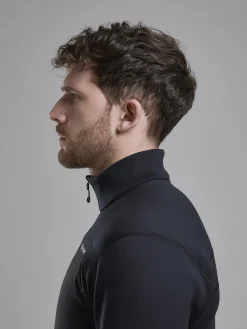Fleece & Mid Layer-Montane Mens Fury XT Pull-On - Black