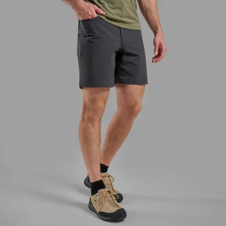 Shorts-Montane Mens Genoa Lite Short - Midnight Grey