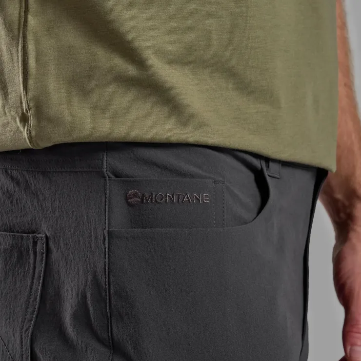Shorts-Montane Mens Genoa Lite Short - Midnight Grey