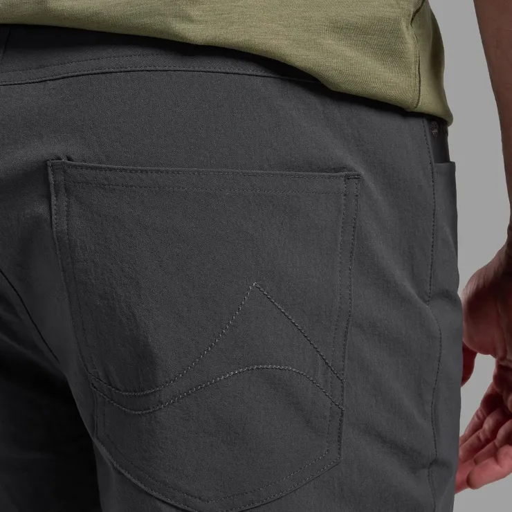 Shorts-Montane Mens Genoa Lite Short - Midnight Grey