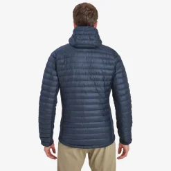 Insulated Jackets-Montane Mens Icarus Lite Hoodie - Eclipse Blue