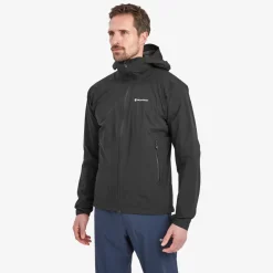 Waterproof Jackets-Montane Mens Minimus Lite Jacket - Black