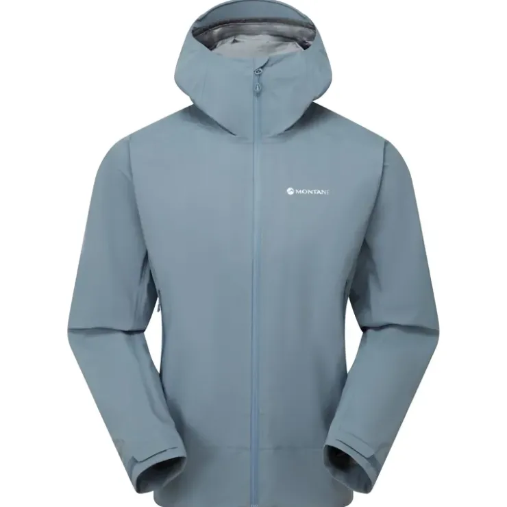 Waterproof Jackets-Montane Mens Phase Lite Jacket - Stone Blue