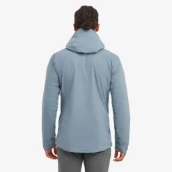 Waterproof Jackets-Montane Mens Phase Lite Jacket - Stone Blue