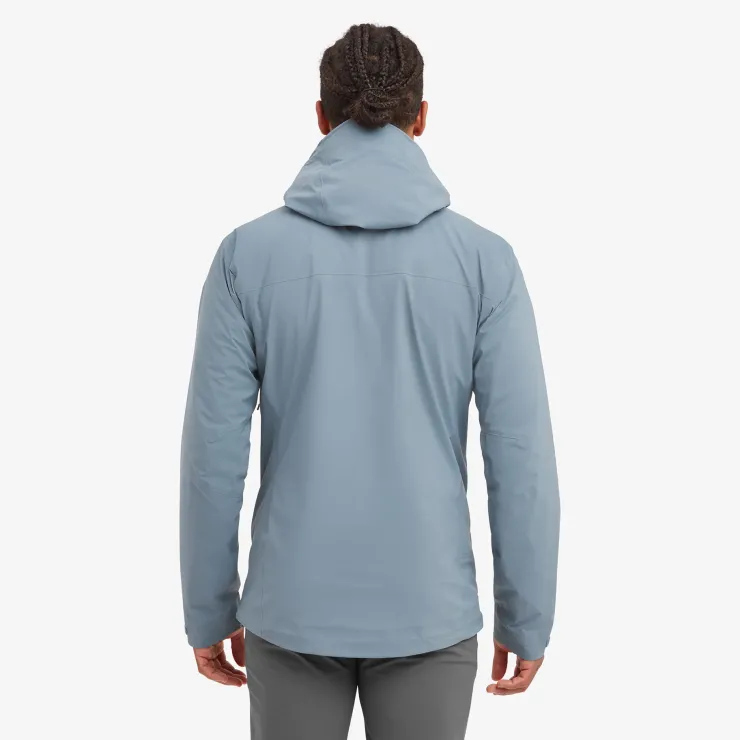 Waterproof Jackets-Montane Mens Phase Lite Jacket - Stone Blue
