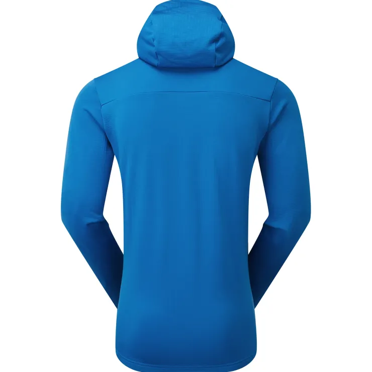 Fleece & Mid Layer-Montane Mens Protium Hoodie - Neptune Blue