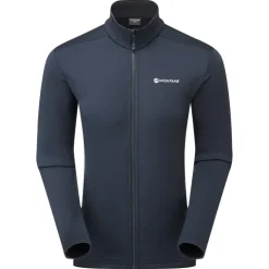 Fleece & Mid Layer-Montane Mens Protium Jacket - Eclipse Blue