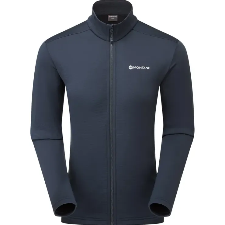 Fleece & Mid Layer-Montane Mens Protium Jacket - Eclipse Blue