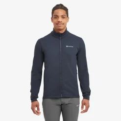 Fleece & Mid Layer-Montane Mens Protium Jacket - Eclipse Blue