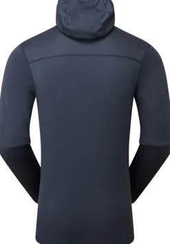 Fleece & Mid Layer-Montane Mens Protium Lite Hoodie - Eclipse Blue