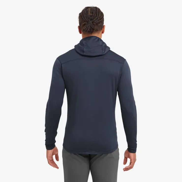 Fleece & Mid Layer-Montane Mens Protium Lite Hoodie - Eclipse Blue