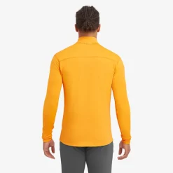 Fleece & Mid Layer-Montane Mens Protium Lite Pull-On - Nagami Orange