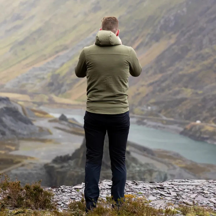 Fleece & Mid Layer-Montane Mens Protium XT Hoodie - Caper
