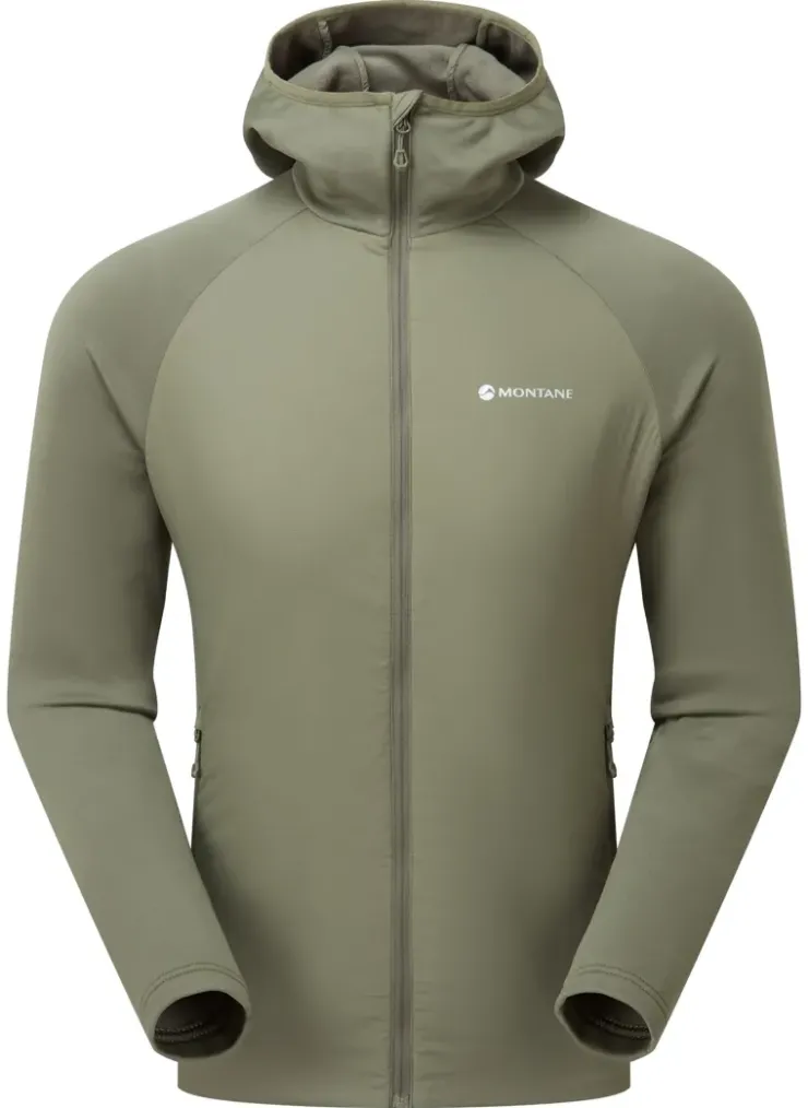 Insulated Jackets-Montane Mens Sirocco Lite Hoodie - Caper