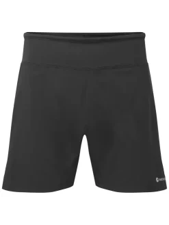 Shorts & Skirts|Shorts-Montane Mens Slipstream 5 Shorts - Black