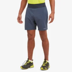 Shorts-Montane Mens Slipstream 7 Shorts - Eclipse Blue