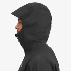 Waterproof Jackets-Montane Mens Solution Jacket - Black