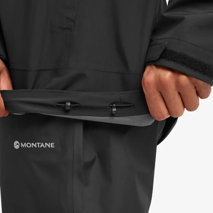 Waterproof Jackets-Montane Mens Solution Jacket - Black