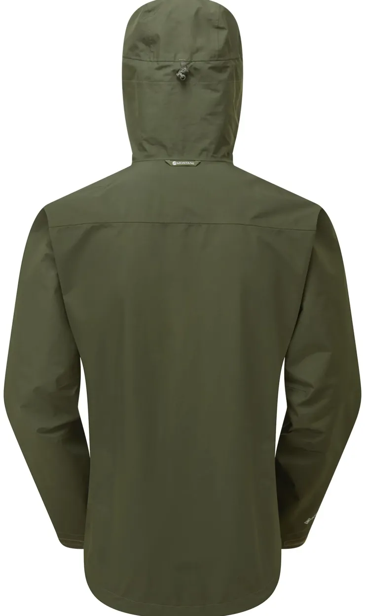 Waterproof Jackets-Montane Mens Spirit Jacket - Oak Green