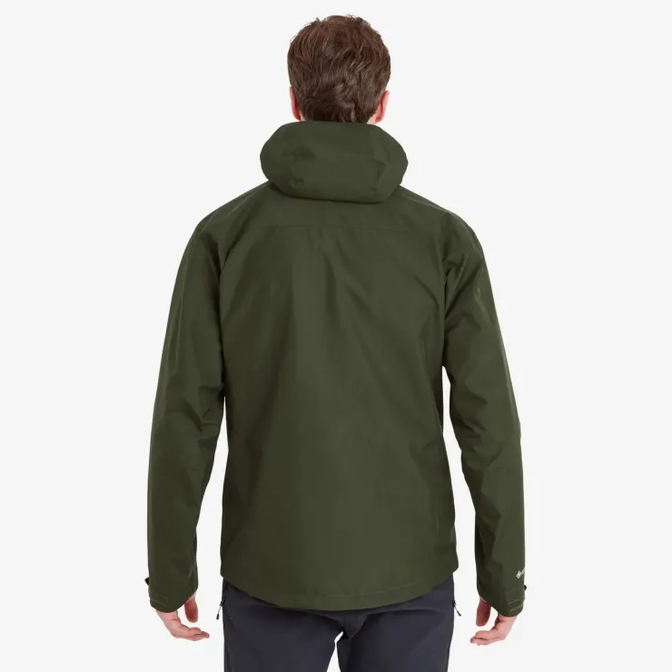 Waterproof Jackets-Montane Mens Spirit Jacket - Oak Green
