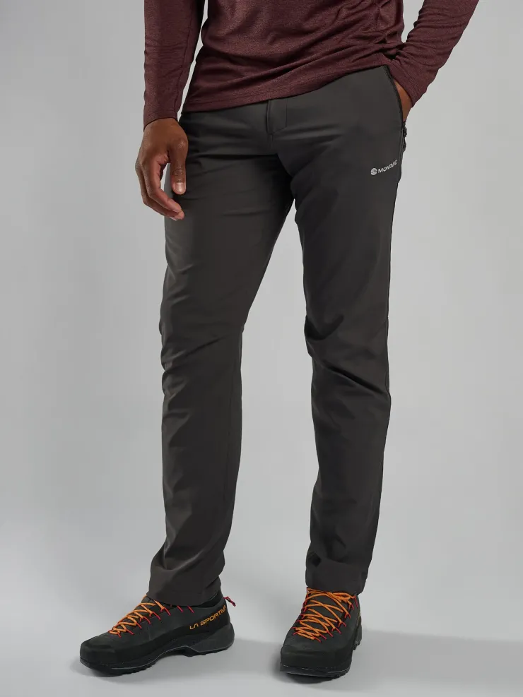 Trousers & Leg Wear-Montane Mens Tenacity Lite Pants - Midnight Grey