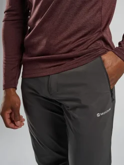 Trousers & Leg Wear-Montane Mens Tenacity Lite Pants - Midnight Grey