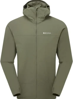 Softshell Jackets-Montane Mens Tenacity Nano Hoodie - Caper