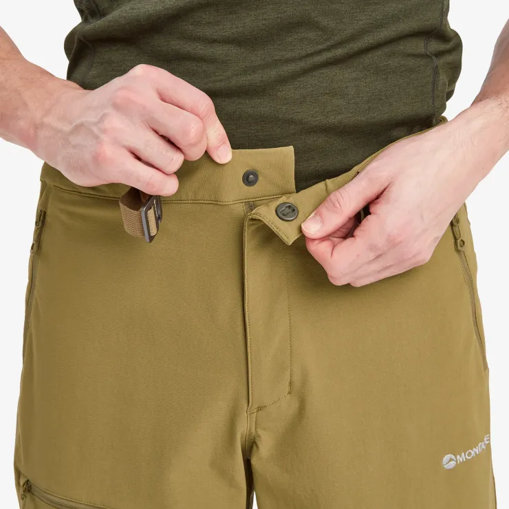 Shorts-Montane Mens Tenacity Shorts - Olive